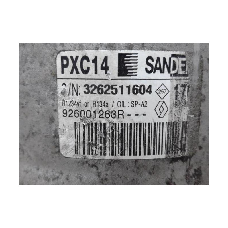 Compresseur clim RENAULT MEGANE 4