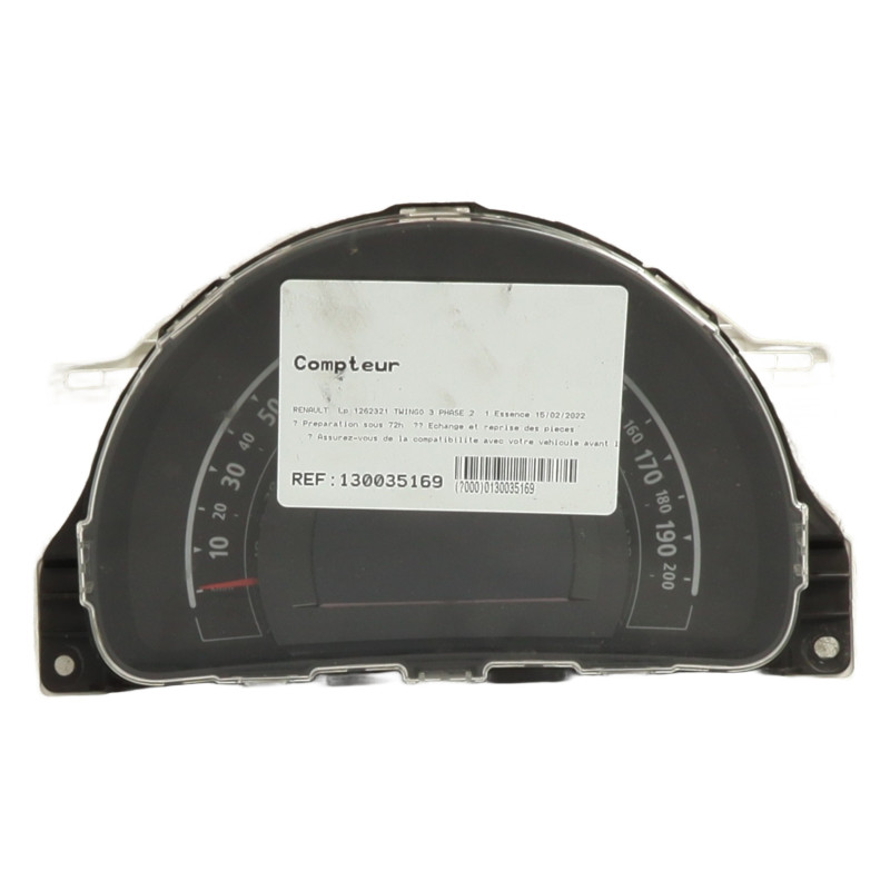Compteur RENAULT TWINGO 3