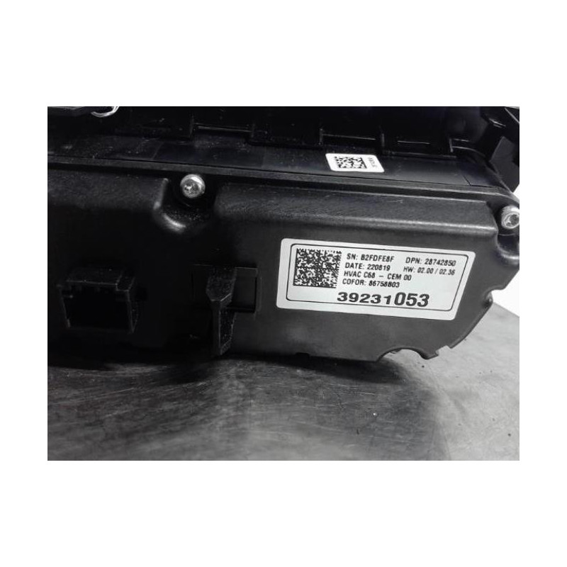 Commande chauffage OPEL CORSA F