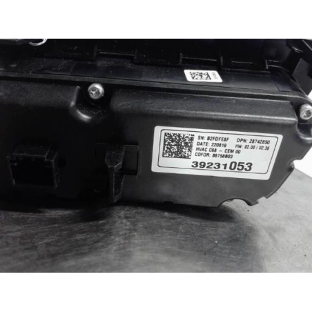 Commande chauffage OPEL CORSA F Photo n°1