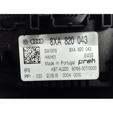 Commande chauffage AUDI A1 1