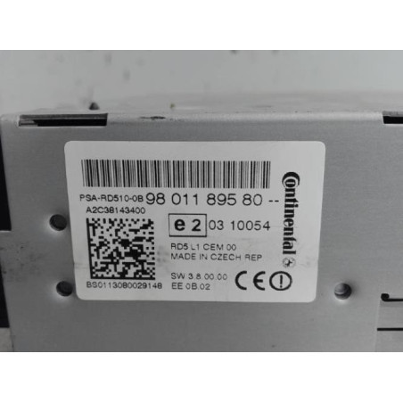 Autoradio d'origine CITROEN C4 2