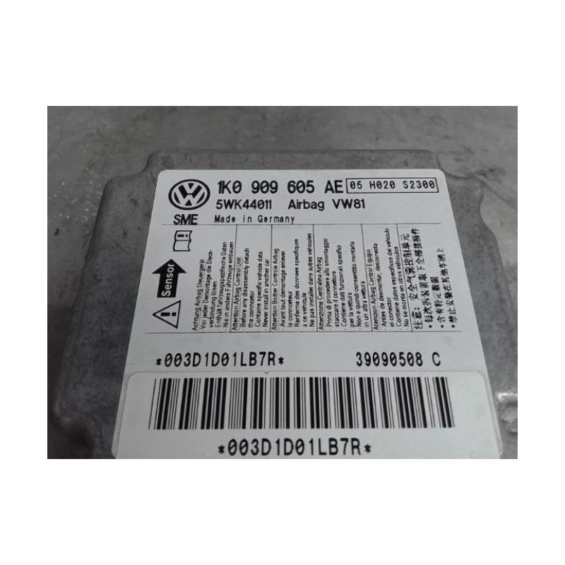 Boitier air bag VOLKSWAGEN SCIROCCO 3