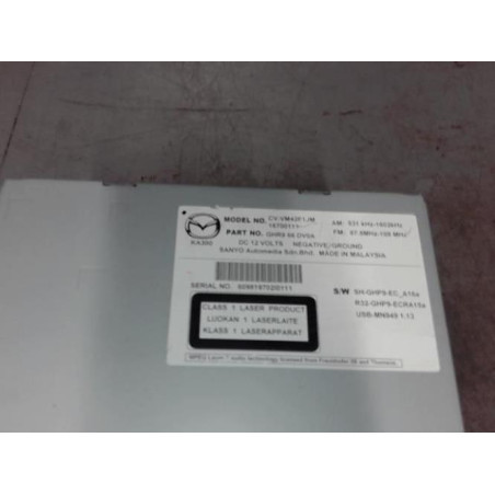 Autoradio d'origine MAZDA 6 3 Photo n°1