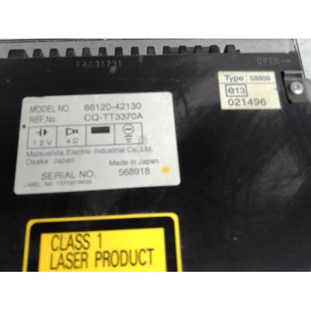 Autoradio d'origine TOYOTA RAV4 2 Photo n°1