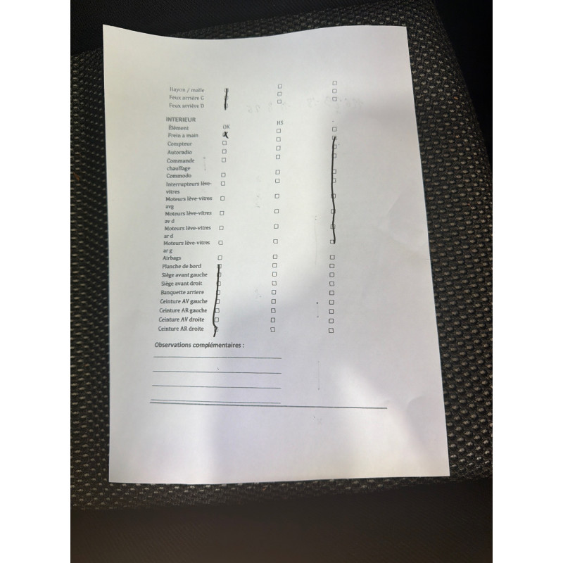 Commande chauffage PEUGEOT 307