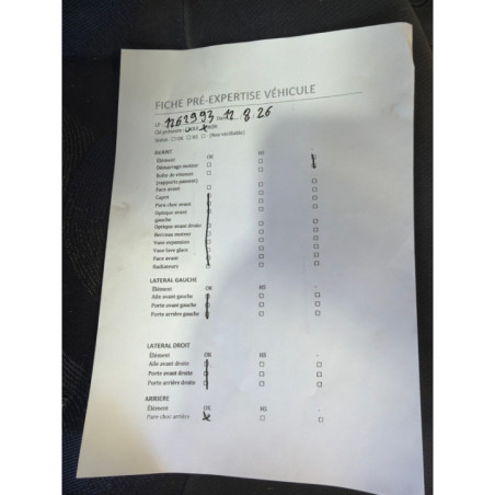 Train arriere complet RENAULT CLIO 2