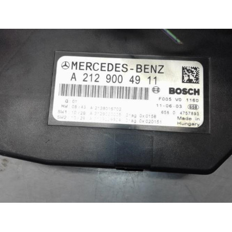 Boitier servitude moteur (BSM) MERCEDES CLASSE E 212 Photo n°1