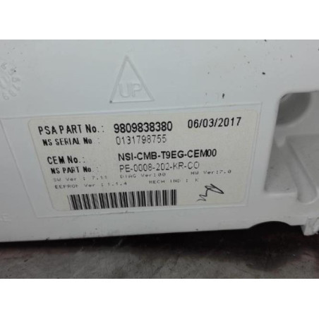 Compteur PEUGEOT 308 2 Photo n°1