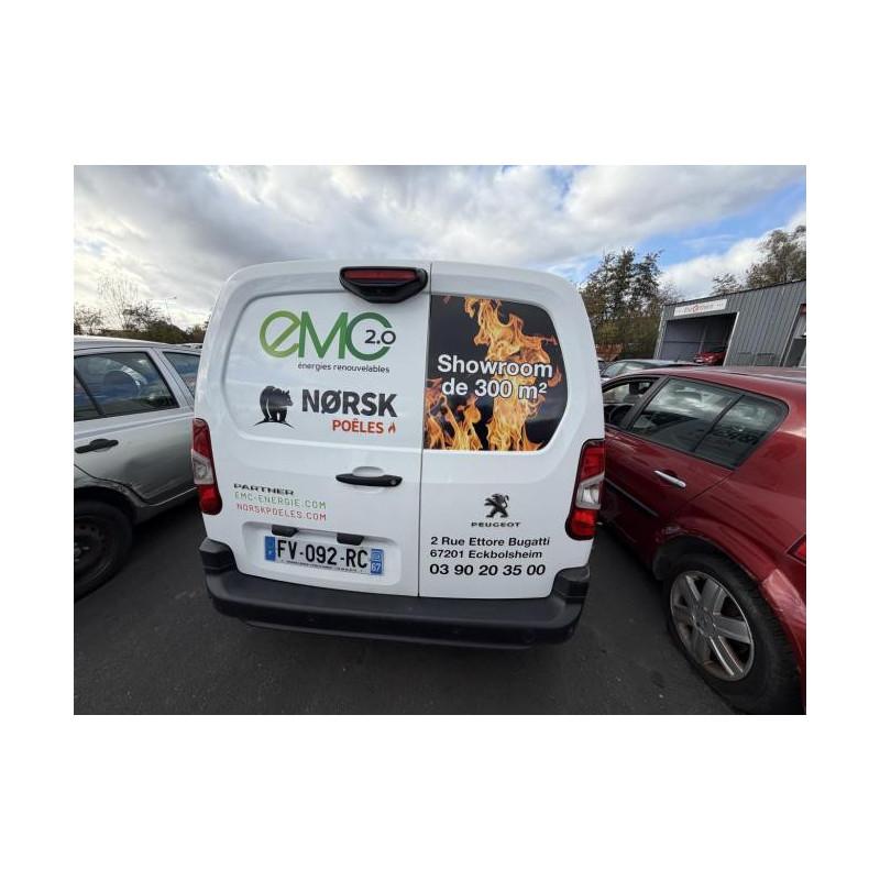 Pare choc arriere PEUGEOT PARTNER 3