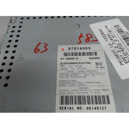 Autoradio d'origine PEUGEOT 4007 Photo n°1