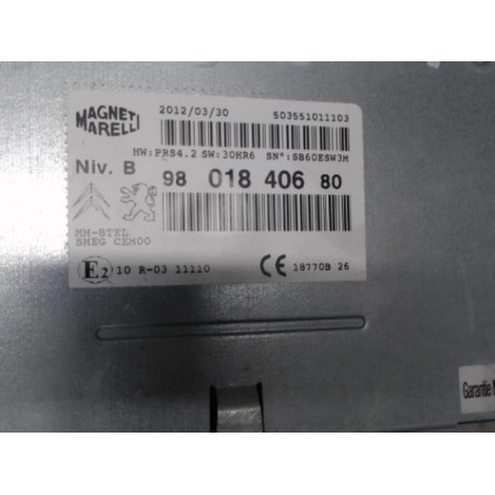 Autoradio d'origine PEUGEOT 208 1