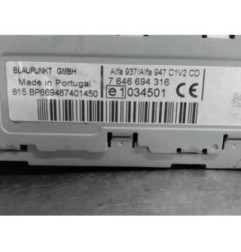 Autoradio d'origine ALFA ROMEO GT Photo n°4