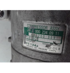 Compresseur clim MERCEDES CLASSE SLK 170 Photo n°1