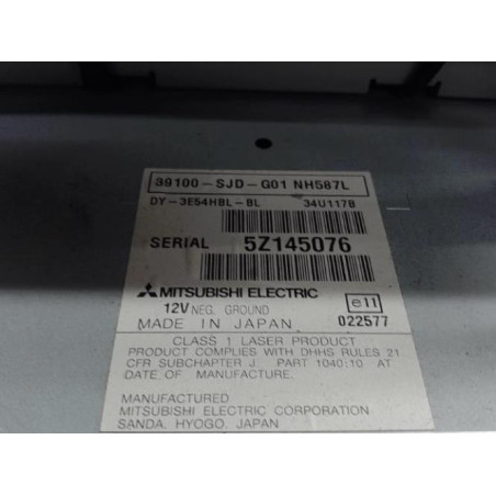 Autoradio d'origine HONDA FR-V Photo n°1