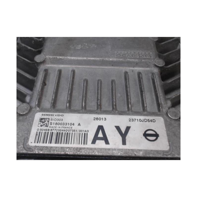 Calculateur moteur NISSAN QASHQAI 1