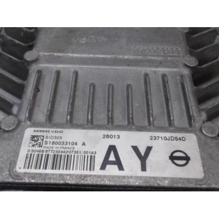 Calculateur moteur NISSAN QASHQAI 1 Photo n°1