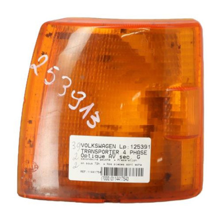 Optique avant secondaire gauche (feux)(clignotant) VOLKSWAGEN TRANSPORTER 4 Photo n°1