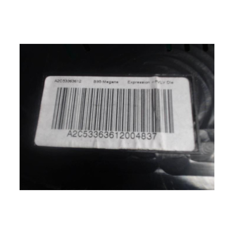 Compteur RENAULT MEGANE 3