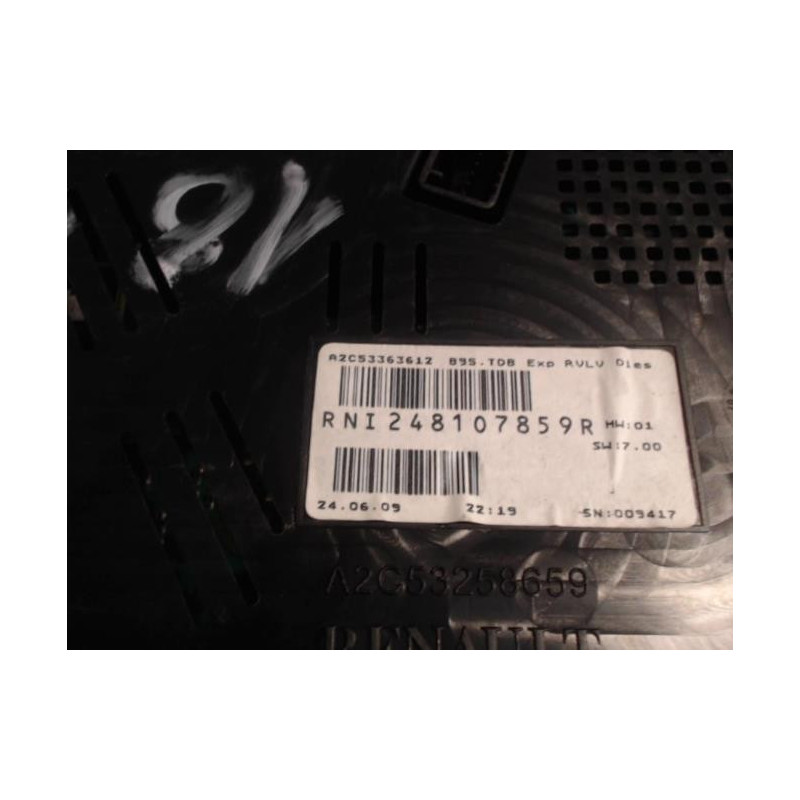 Compteur RENAULT MEGANE 3