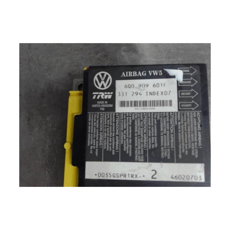 Boitier air bag VOLKSWAGEN POLO 4
