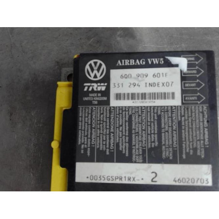 Boitier air bag VOLKSWAGEN POLO 4 Photo n°1
