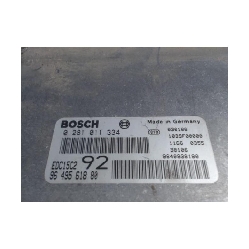 Calculateur moteur CITROEN C8