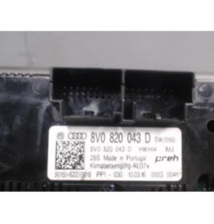 Commande chauffage AUDI A3 3 Photo n°4