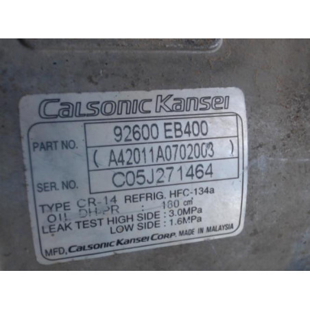 Compresseur clim NISSAN NAVARA 1