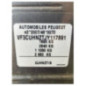 Commande chauffage PEUGEOT 2008 1