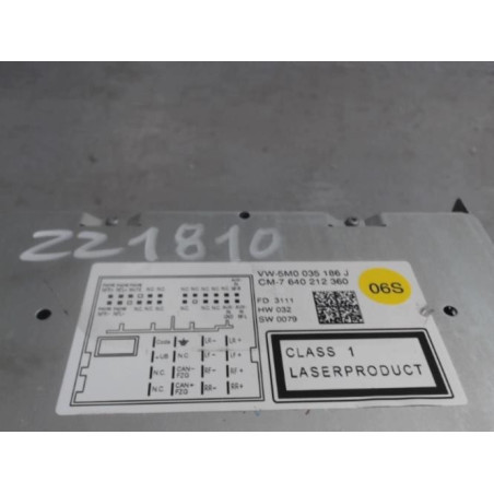 Autoradio d'origine VOLKSWAGEN POLO 5 Photo n°1