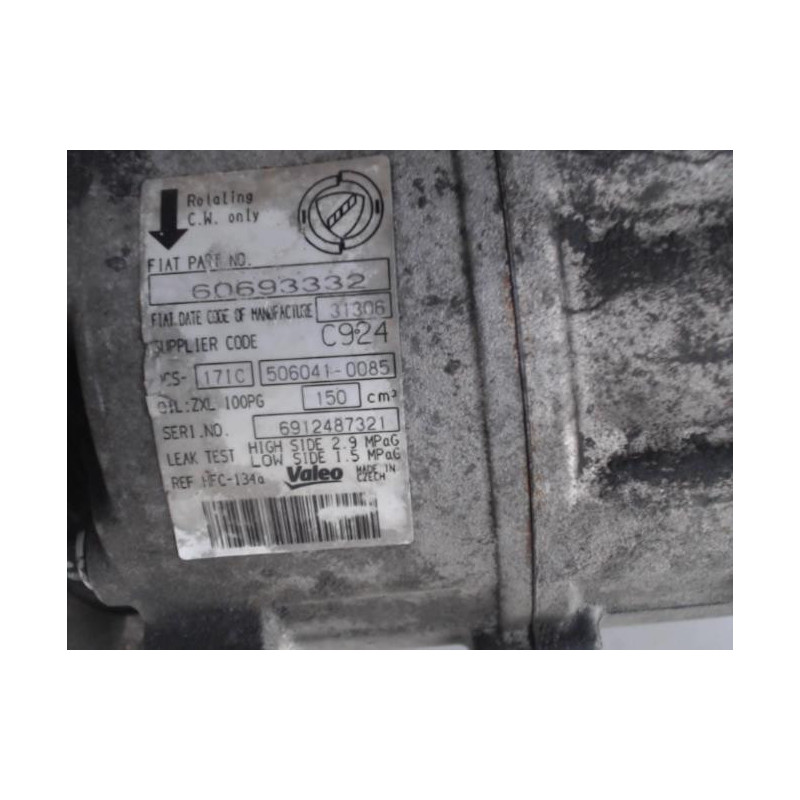 Compresseur clim ALFA ROMEO 159