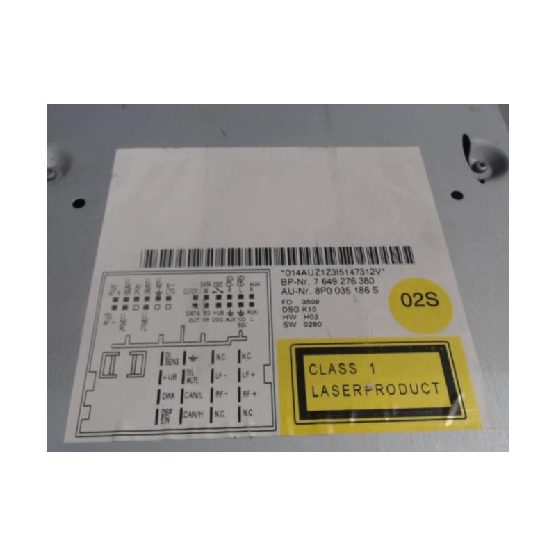 Autoradio d'origine AUDI A3 2