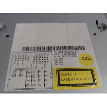 Autoradio d'origine AUDI A3 2 Photo n°1