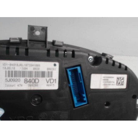 Compteur SKODA FABIA 2 Photo n°1
