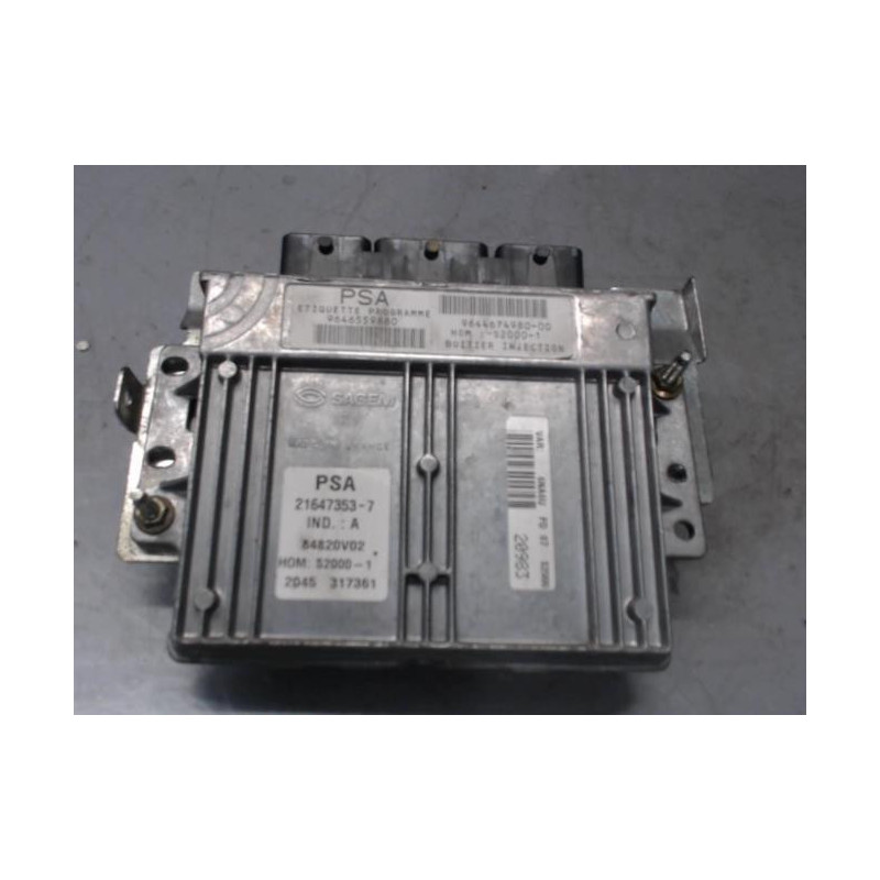 Calculateur moteur PEUGEOT PARTNER 1