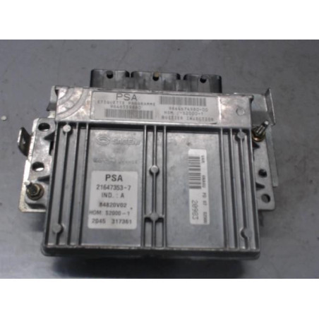 Calculateur moteur PEUGEOT PARTNER 1 Photo n°1