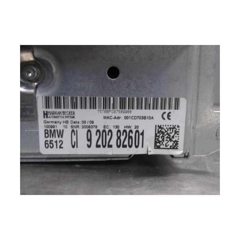 Autoradio d'origine BMW SERIE 3 E93