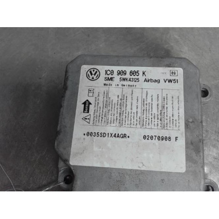Boitier air bag VOLKSWAGEN POLO 4 Photo n°1
