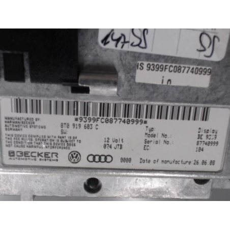 Ecran GPS AUDI A5 1