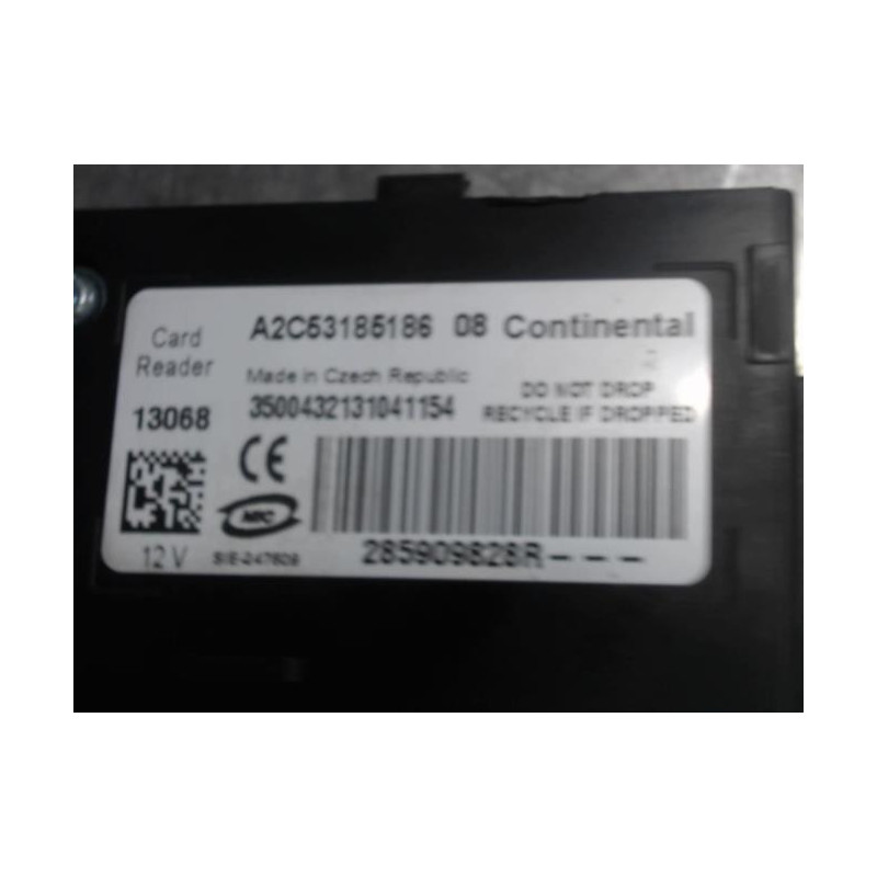 Lecteur de carte (neiman) RENAULT SCENIC 3