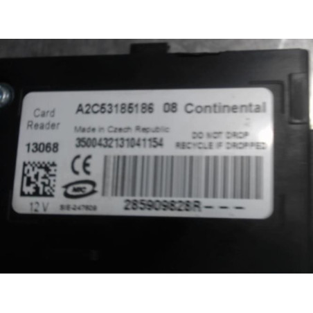 Lecteur de carte (neiman) RENAULT SCENIC 3 Photo n°1