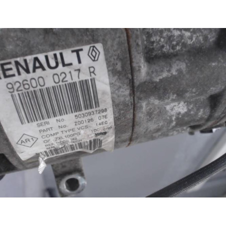 Compresseur clim RENAULT CLIO 4 Photo n°1