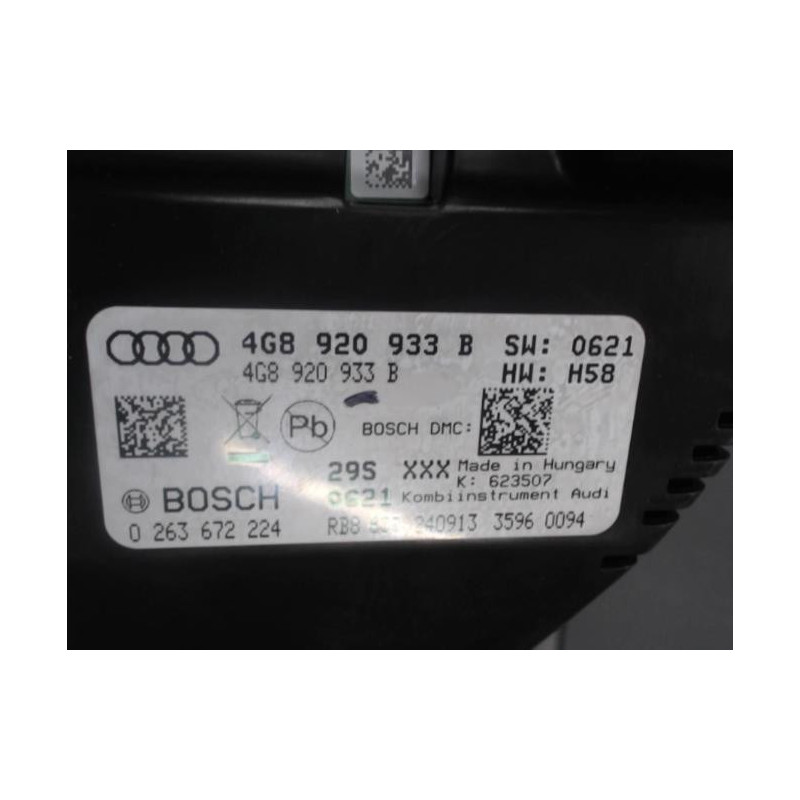 Compteur AUDI A6 4