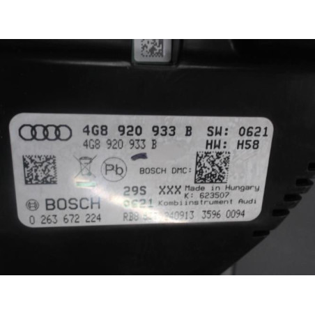 Compteur AUDI A6 4 Photo n°1
