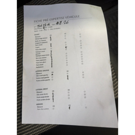 Commande chauffage PEUGEOT 307 Photo n°1