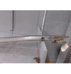 Renfort pare choc arriere (traverse) CITROEN C1 1 Photo n°4