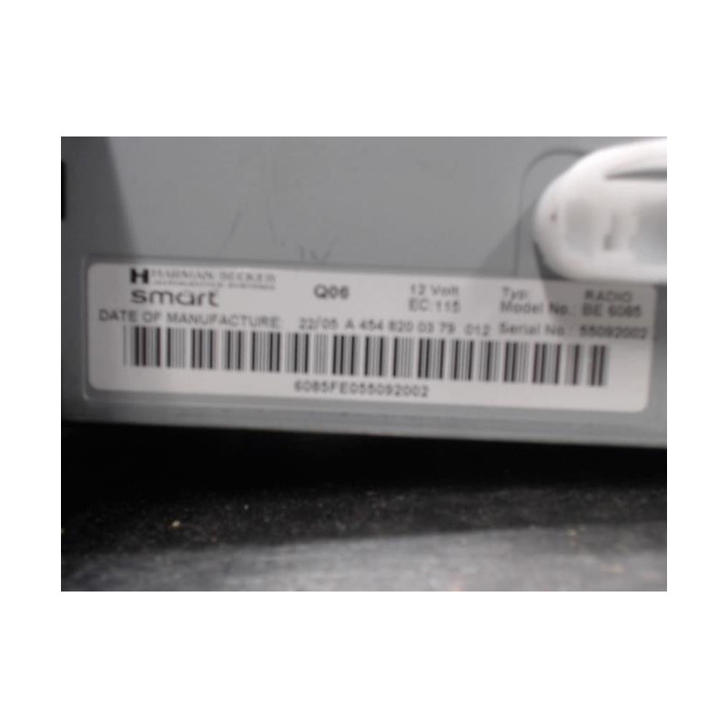 Autoradio d'origine SMART FORFOUR 1