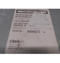 Autoradio d'origine DAIHATSU SIRION 2