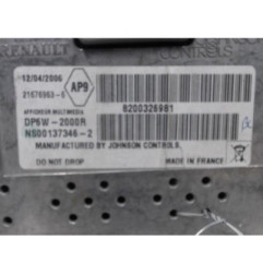 Ecran GPS RENAULT LAGUNA 2